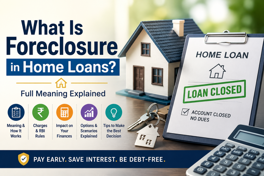 What is Foreclosure in home loans