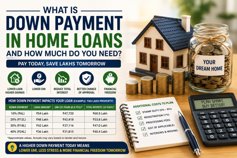 What Is Down Payment in Home Loans and How Much Do You Need?