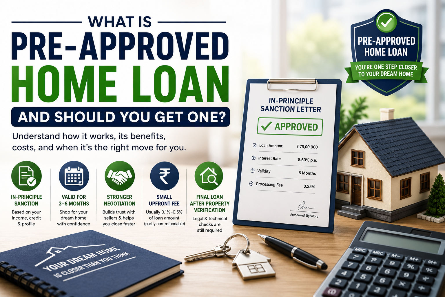 What is preapproved home loan