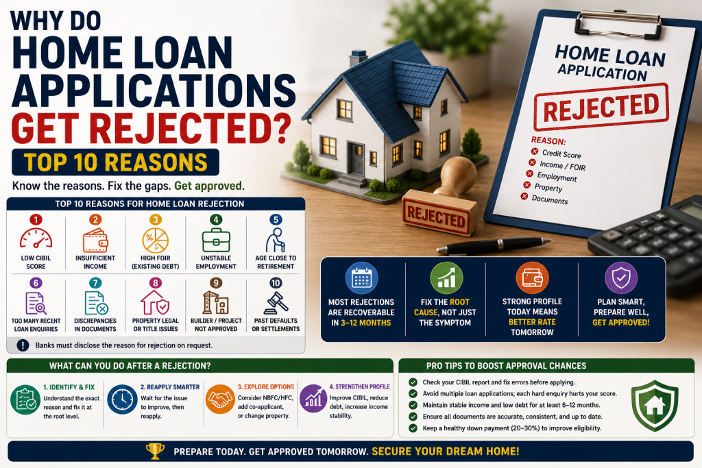 why do home loans get rejected