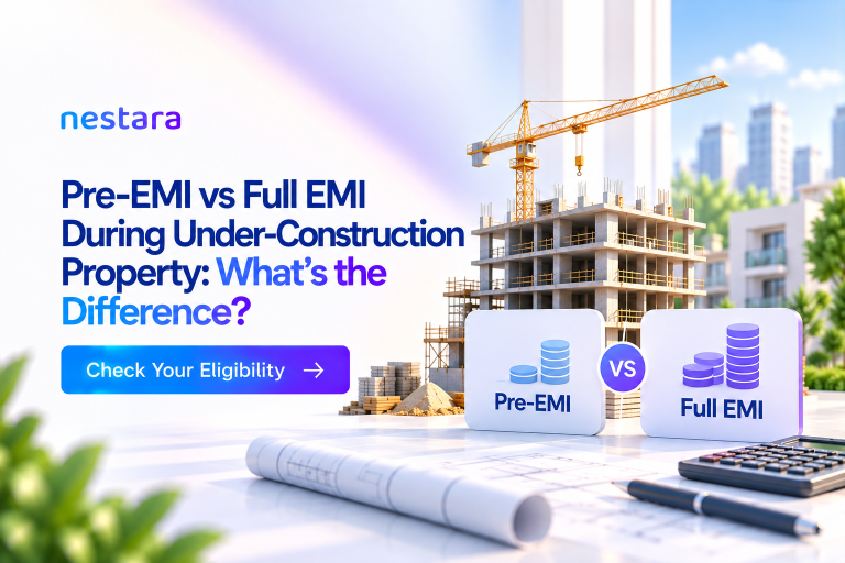 Pre-EMI vs Full EMI During Under-Construction Property: What’s the Difference?