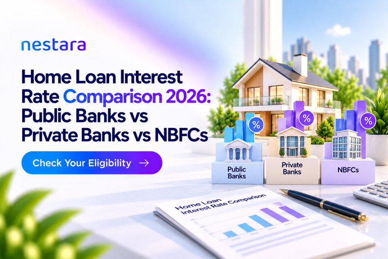 Home loan interest rate comparison across banks and NBFCs in 2026