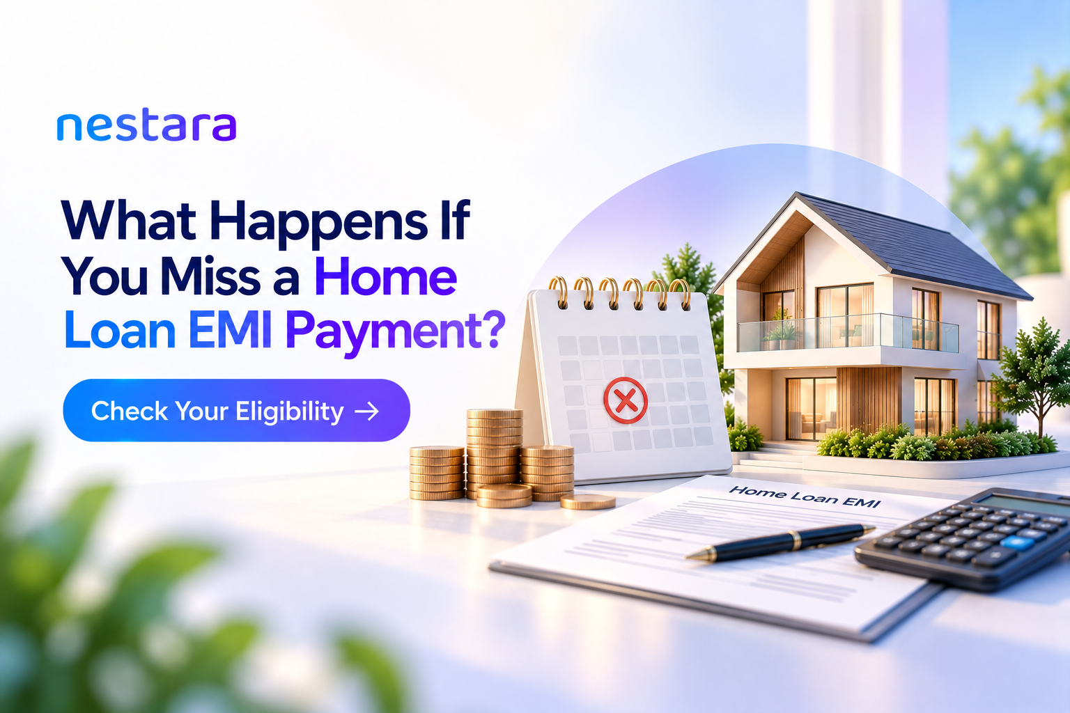 Missed home loan EMI payment and its impact on borrowers