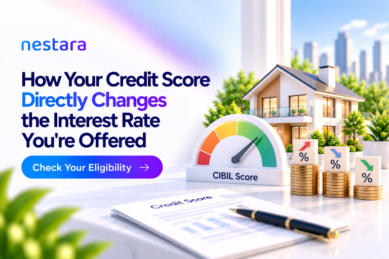 Credit score impact on home loan interest rate