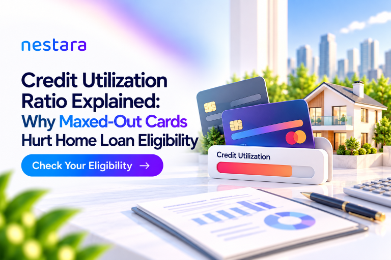 Credit utilization ratio and home loan eligibility