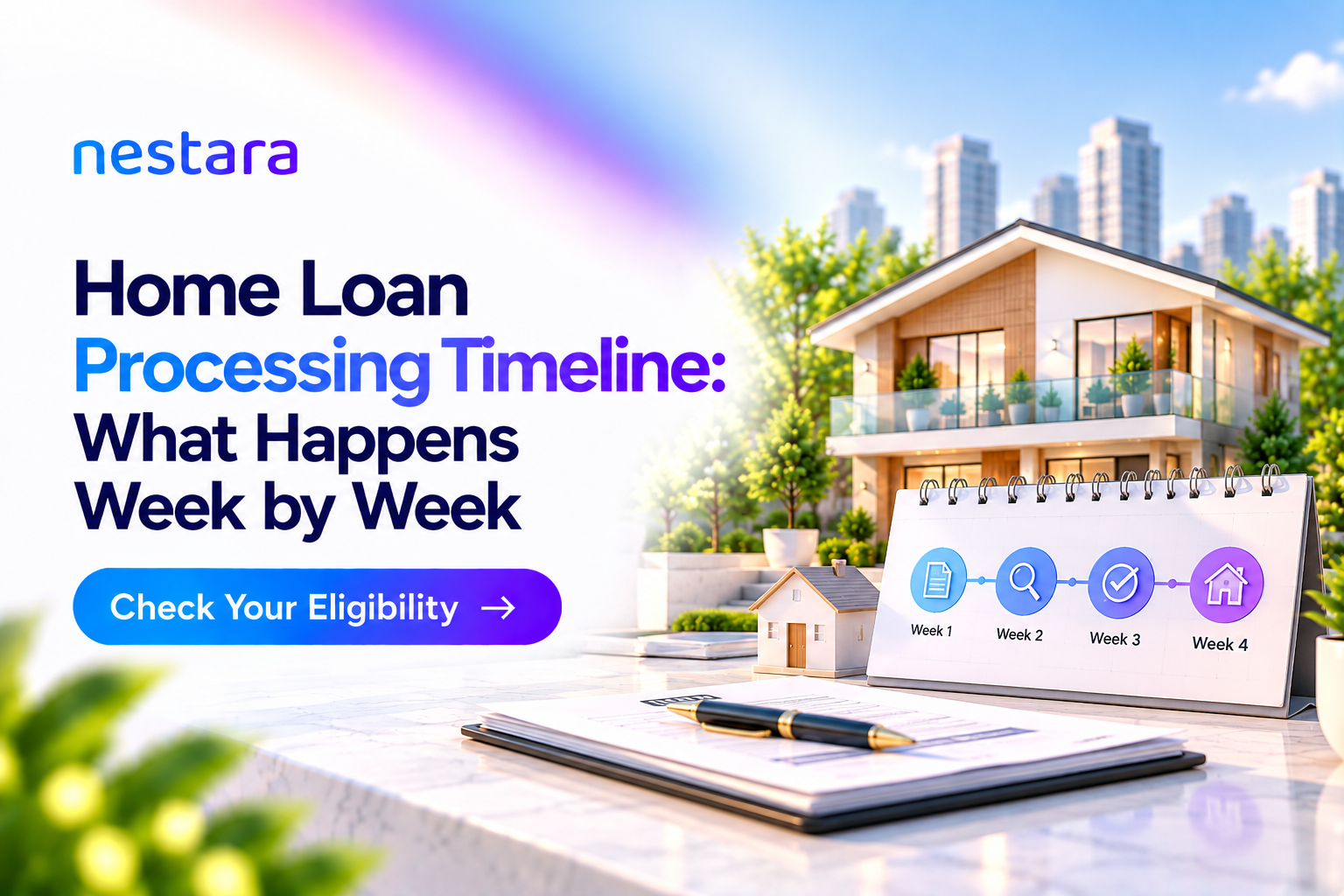 Home loan processing timeline from application to disbursement
