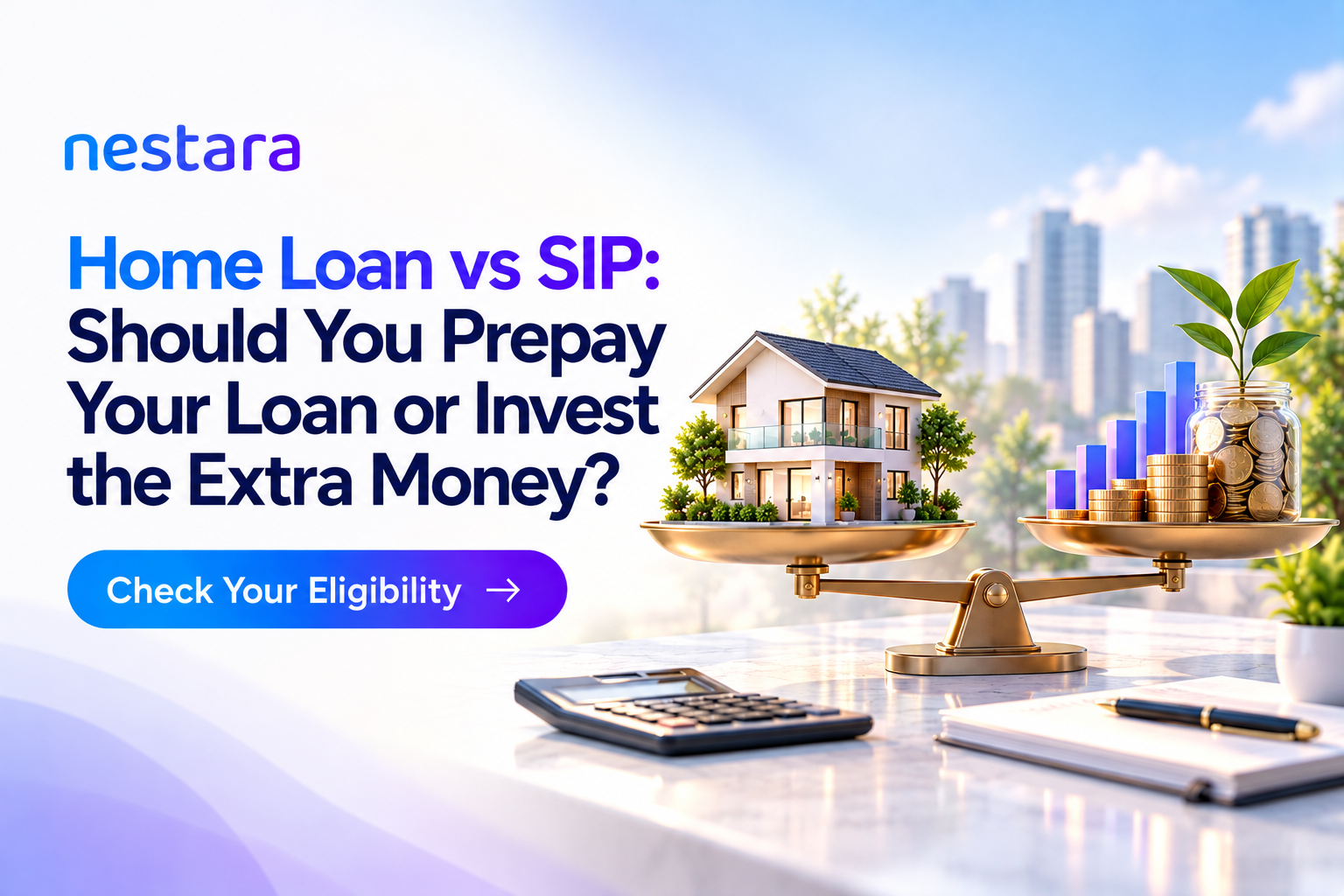 Home loan prepayment vs SIP investment comparison for Indian borrowers